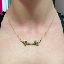 Load image into Gallery viewer, 9k Victorian Lovesick Conversion Necklace
