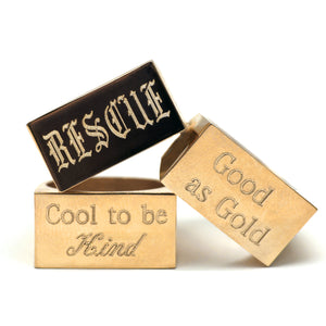 TotemKitten Exclusive Chunky Signet Ring CK