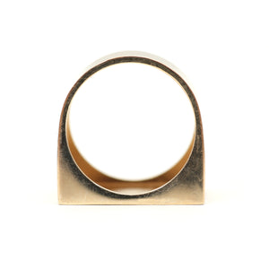 TotemKitten Exclusive Chunky Signet Ring CK