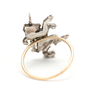 Antique Unicorn Ring