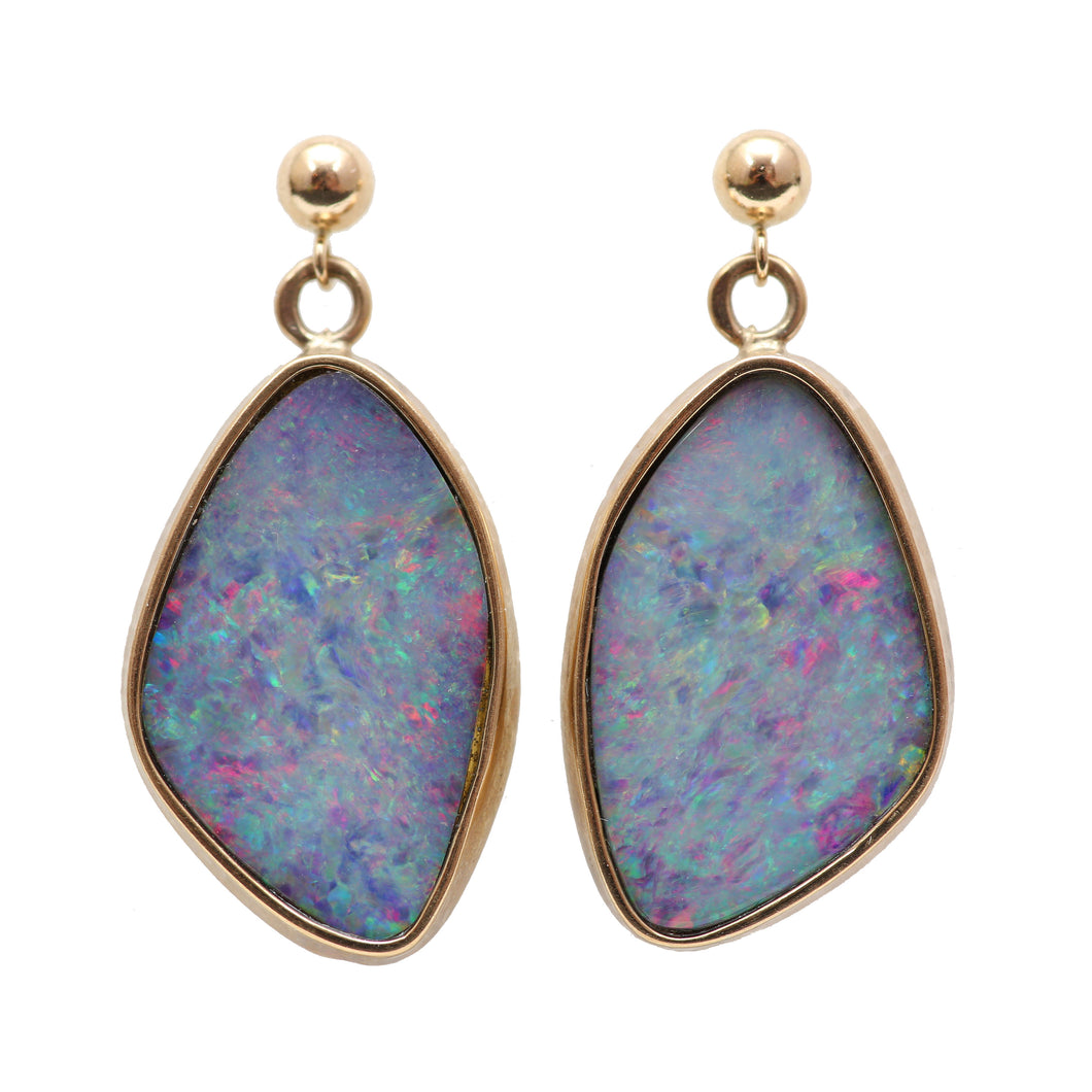 9k Giant Opal Earrings