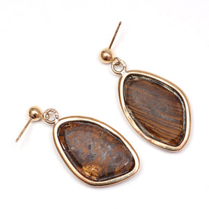 9k Giant Opal Earrings