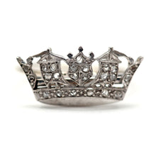 Laden Sie das Bild in den Galerie-Viewer, Victorian Diamond Crown Ring
