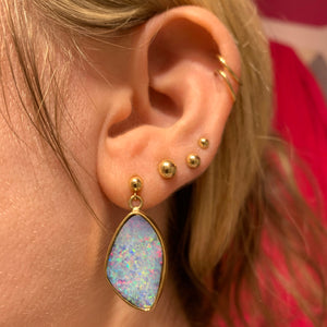 9k Giant Opal Earrings