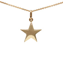 將圖片載入圖庫檢視器 14k Puffy Star Necklace
