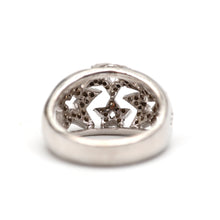 Load image into Gallery viewer, 14k Diamond Star Bombshell Ring
