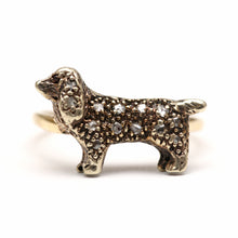 將圖片載入圖庫檢視器 Victorian Rose Cut Diamond Dog Ring
