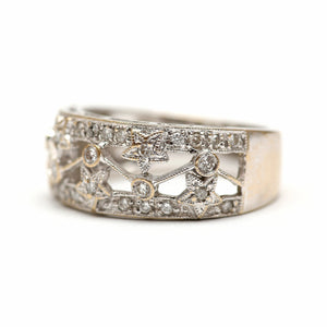 18k Diamond Constellation Ring