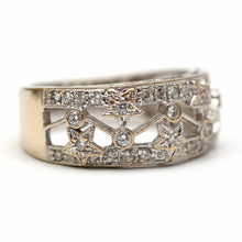 將圖片載入圖庫檢視器 18k Diamond Constellation Ring
