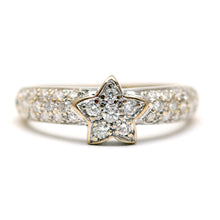 Load image into Gallery viewer, 18k Pavé Diamond Star Band

