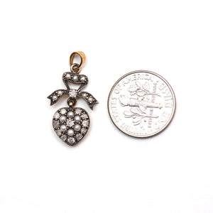 Antique Diamond Sweetheart Pendant
