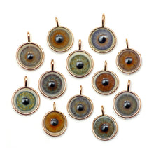 將圖片載入圖庫檢視器 14k Eye Pendants
